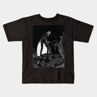 The Tell Tale Heart - Harry Clarke for E.A. Poe Kids T-Shirt